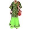 Wholesale African Dresses for Women Dashiki Ropa Africa Traditional African Robe Long African Print Dresses WY3149