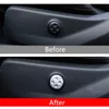 Chrome Siedzenie Samochodowe Dostosuj przełącznik Panel Pokrywa Wykończenia Mercedesa Benz A B C Klasa GLC GLA GLE CLA CLS W205 W213 Coupe W207