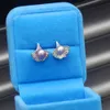Boucles d'oreilles en perles d'eau douce pour femmes, en argent 925, dernier design rétro, en forme de ginkgo biloba, DIY, à la mode