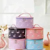 Women Fashion Flamingo Cosmetic Bag Lady Flamingo Flamingo Handbag Travel Travel Travel Make Up Flamingo Cosmetic Organizer Case Estuche Organizador