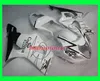 Injektionsgjutningssats för SUZUKI GSXR1000 K3 03 04 GSXR 1000 2003 2004 ABS Vit svart Fairings Set SE26