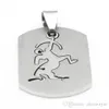 Vintage Silver Color Men Fashion Jewelry the Signs of the Zodiac Sagittarius Pendant jewelry With Chain P598