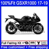 Injection Pour SUZUKI GSX R1000 K17 GSX-R1000 GSXR 1000 331HM.66 L7 L8 GSXR-1000 GSXR1000 Nice Flat blk 17 18 19 2017 2018 2019 Carénage OEM