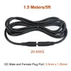 3.5mm x 1.35mm DC Spina Adattatore di Alimentazione Cavo di Prolunga 20AWG DC Cavo di Alimentazione per Telecamera IP Wireless CCTV 12V