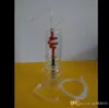 Binnenkleur Spiraal Slangen Glazen Bongs Accessoires, Glas Roken Pijpen Kleurrijke Mini-Kleuren Handleidingen Beste Lepel Glas