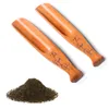 Pelle à thé en bambou naturel, cuillère à café noir, cuillère à thé en poudre, cuillère à thé, accessoires pour le thé chinois, préférence 3992328, 1 pièce