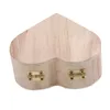 Boîtes de rangement bacs arrivent boîte en bois en forme de coeur bijoux cadeau de mariage maison Bin boucles d'oreilles anneau IC8805521