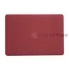 Capa protetora de plástico rígido fosco fosco para 12 13 15 16 polegadas Macbook Air Pro Retina PC emborrachado capa protetora frontal e traseira