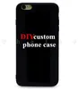 Custom Logo Case Osobiste Dostosowywanie Design Wydrukowano Case Coque dla iPhone 11Promax XR MAX XR 6 6S 7 8 DIY logo Zdjęcie Wstecz