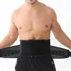 مدرب الخصر Men-Waist Cincher trimmer دعم العرق المجنون المجنون جسم المشكل الحزام الحزام الحزام لفقدان الوزن