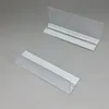 Retail Supplies Plastic Shelf Slide Rails Speciaal gematcht met onze duwende opslagsysteem Pusher Divider in Store