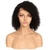 Joedir afro kinky encaracolado bob perucas dianteiras do laço curto perucas de cabelo humano brasileiro remy encaracolado peruca de cabelo humano rápido 5851552