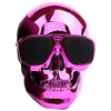 Alto-falantes portáteis Bluetooth Skull Head Ghost Subwoofer estéreo sem fio Mega Bass 3D estéreo Mão-livre reprodutor de áudio Mini alto-falante Novo Hot2504937