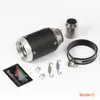 Motorfiets 38mm 51mm Rvs Uitlaat Pijp Systeem Zonder DB Killer Silp op Voor Yamaha R6 ZX6R 10R Z750 8002827