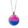 Rainbow Gay Pride necklace Love Wins Heart GLBT For Lesbians Gays Pride Bisexuals Transgender Men's LGBT Necklaces Jewelry