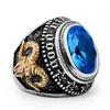 pierścienie sapphire dla mężczyzn