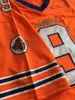 9 بوبي باوتشر The Waterboy Football Jersey Adam Sandler Men # 9 Bobby Boucher Orange All Stitched فيلم جيرسي للرجال