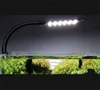 Super slanke led aquarium lichten led planten groeien licht 5W / 10W / 15W aquatische zoetwaterlampen waterdichte clip op lamp voor aquarium