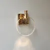 Creative Bubble Crystal Wall Lamps Minimalist Living Room Bedroom Bedside Wall Sconce Bathroom Mirror Front Wall Light Fixture274M