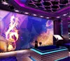 Behang Nordic Flame Musical Music Decoration Bar KTV HD Digital Print Wallpaper Advanced Moisture Atmosphere Wall Paper