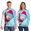 Boże Narodzenie bluza z kapturem 3d śmieszne mężczyźni bluzy bluza streetwear hip hop pulower z kapturem mężczyźni unisex kobiety hoddies zwierząt drukowane zielony