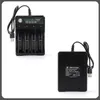 18650 Chargeur de batterie 4 baies Smart Universal Four Slot USB Chargeurs rapides pour batteries Li-ion rechargeables 10440 14500 16340 16650 14650 18350 18500