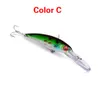 Brand ABS Plastic Crank Minnow Fishing Lures 2#hooks 16cm 33g Hot laser hard fishing bait fishing tackle 6colors