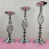 New styleDisplay Suporte de Flor Suporte de Vela Road Lead Tablepieces Mesa de Metal Suporte De Ouro Pillar Candlestick Para O Casamento Candelabro decor457