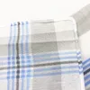 12PCS 40 * 40CM Light Color Cotton Men's Handkerchief Small Square Scarf Refreshing Sweat Absorption