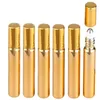 Rolo de 5ml 10ml na garrafa de vidro Refilleable O óleo essencial frascos de perfume portátil Cosmetic Cosmetic Garrafa