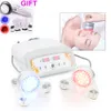 7 Cor Led Light Microcurrent pele Elevador presente Máquina Beauty Facial portátil ultra-sônico massageador