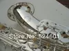 Suzuki bb tenor saxofoon oppervlak verzilvering vergulde messing sax b platte muzikale instrument met case mondstuk gratis verzending