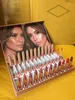 ارتفاع بيع عيد الميلاد هدية الشفاه مجموعة DASI X KATY Lipsticks Lipgloss Kit Palette 24pc ماتي الساتان الاجنس السائل أحمر الشفاه ماكياج الحرة حزمة البريد