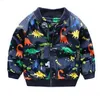 Baby Clothes Coat Boys Ski-wear Winter Jacket Print Outerwear Fashion Casual Hoodie Sweatshirts Long Sleeve Cartoon Pulloves Jumper B4439