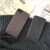 Tuval Telefon Kılıfı Için iphone XR XS Max X Moda Düz Pamuk Keten iphone 7 8 6 s Artı Flanel Kumaş Yumuşak Kapak