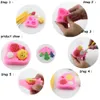 3D Craft Baroque mould Scroll Relief Silicone Mold Fondant Rose Flower Chocolate Candy Gumpaste Mold Cupcake DIY Cake Decorating Tools