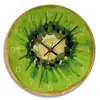 Fruit Wall Clock Laranja Limão Frutas Lime Pomelo Modern Kitchen relógio relógio Home Decor Tropical Fruit Wall Art Timepiece