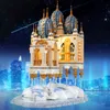 The Floating SKY Castle House Fantasy Fortress Blocos de construção Modelo Creator Series MOLD KING 16015 2866pcs Montar tijolos Brinquedos infantis Presentes de Natal para crianças