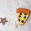 Söt pizza långsam stigande squeeze decompression ungar leksaker tecknad stress reliever leksaker barn smooshy mushy leksaker