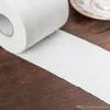10 Rolls Fast Shipping Toilet Roll Paper Layers Home Bath Toilet Roll Paper Primary Wood Pulp Toilet Paper Tissue Roll FS9504