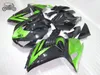 Injektionsmöbler för Kawasaki Ninja 2006 2007 2008 ZX14R ZX-14 06 07 08 ZX 14R Motorcykel Kinesiska Road Racing Fairing Kit