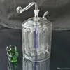 Super 16 garra filtro de cachimbo de água doce, venda por atacado bongs petróleo canos de vidro tubos de água plataformas fumar