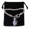 HY199 – bijoux faits à la main pour femmes, design à la mode, sac de Club de Golf, pendentif en cristal, bracelets en chaîne bon marché pour sportmen281n
