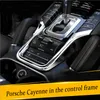 Auto Sticker Inner Center Console Gear Shift Box Pailletten Cover Trim Strip 3D voor Porsche Cayenne 2011-2017 Auto-styling Auto-accessoires