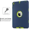 För iPad-fodral Anti-halk Hybrid Skyddande Heavy Duty Rugged Cover För iPad 9.7 2017 2018 Air2 Mini 2/3/4 Pro10.5