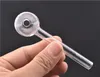 Pipe à fumer en verre Pyrex 7cm 10cm 15cm 20cm Longueur 30mm Boule en verre Brûleur à mazout Tuyaux Accessoires pour fumer pour Dab Rig Bong