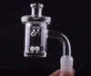 5 mm unterer Quarz-Banger, 10 mm, 14 mm, 18 mm, mit Vergaserkappe und Terp-Perlen-Quarz-Banger-Nägeln für Bongs, Dab-Rigs