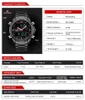 Naviforce Men Watches Top Brand Luxury Waterproof LED Digital Sport Men's Clock Male Wristwatch Relogio Masculino 9138 LY191226