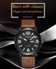 Zegar Zegar Watch marka mody Curren Casual Leather Business Watch Mężczyźni Data Tydzień Kwarc Mężczyzna Montre Homme2456