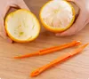 Éplucheur d'oranges ou d'agrumes, section longue de 15cm, zesteurs de fruits, outil de cuisine Compact et pratique, livraison gratuite